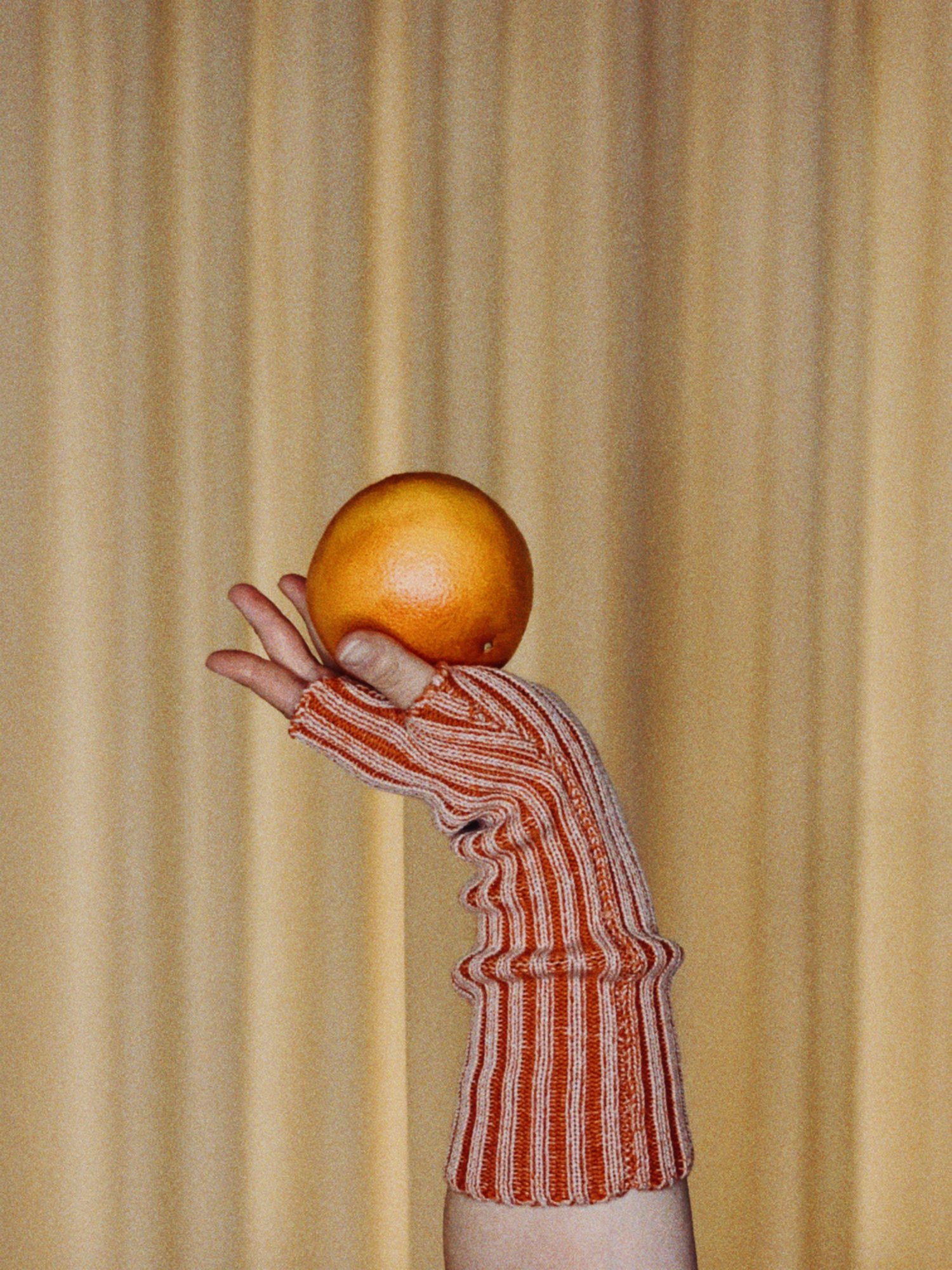 Fingerless Arm Warmers - Orange — Loré Loré